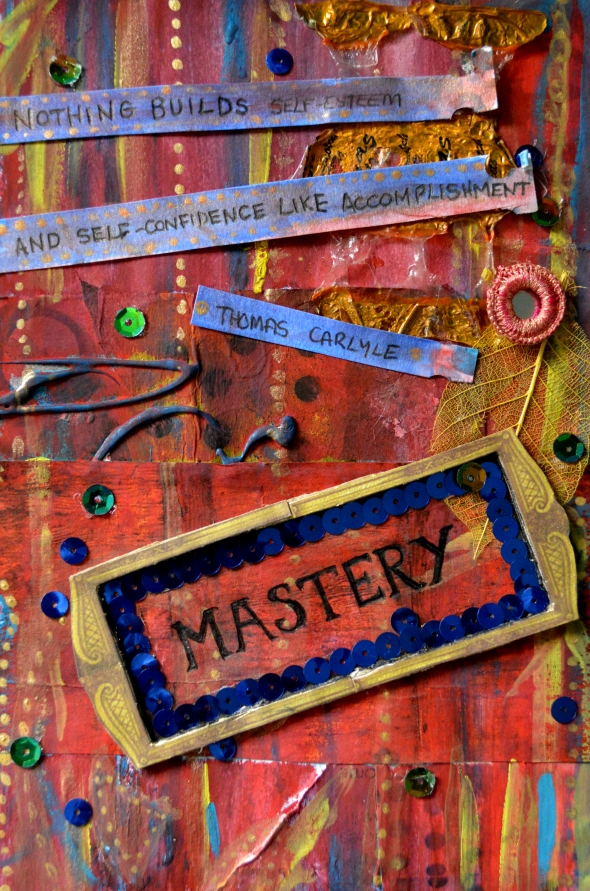 Build Mastery- Art Journal by Michelle Morgan.